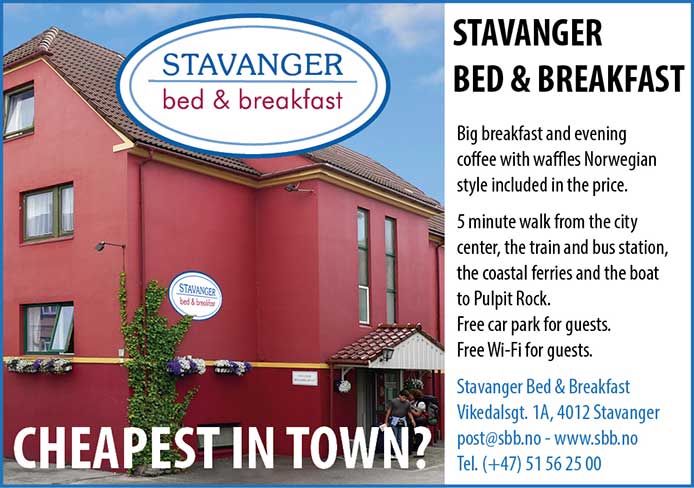 Accommodation in Stavanger, Norway